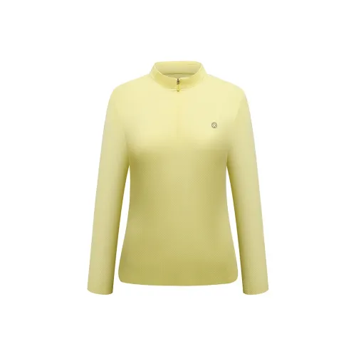 BMAI T-рубашка Женская Бледно-желтая V2