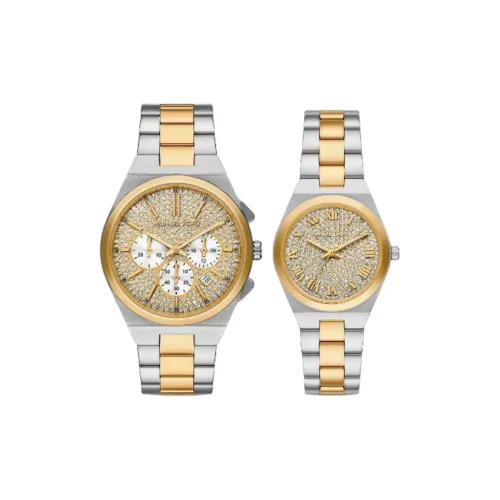 MICHAEL KORS LENNOX Наручные часы Кварцевый механизм Нержавеющая сталь Ремешок 42 мм Серебристый циферблат Унисекс