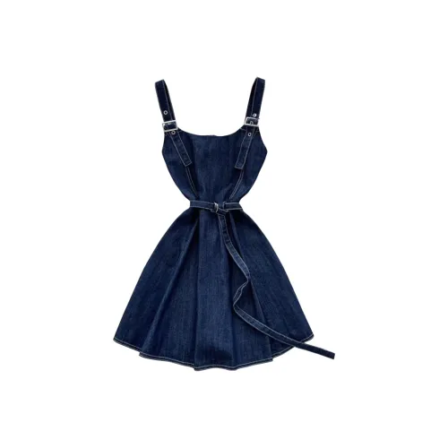 AFGGD Темно-синий Женские Слиплатья