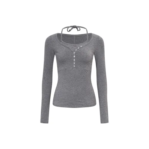 Ariseism Обычный Стильный Длинный Рукав Т-Рубашка Женская AUTUMN Горячая Девушка Топ Женский