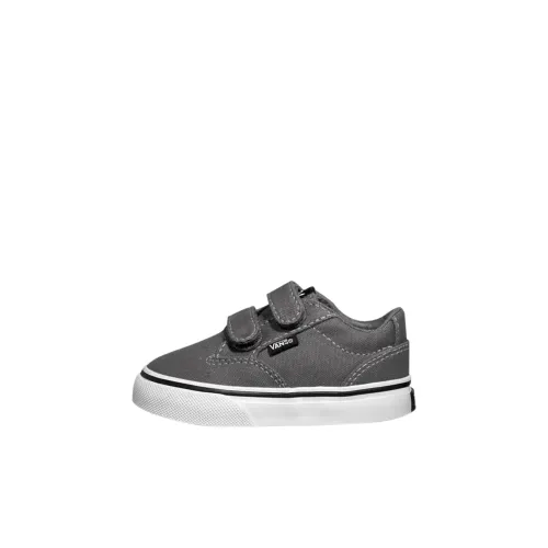 Vans Winston Low Топ Обувь для малышей Серый Черный Infant And Toddler