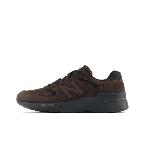 New Balance 880 Series Износостойкая и Легкая Беговая Обувь Мужская Темно-Коричневая