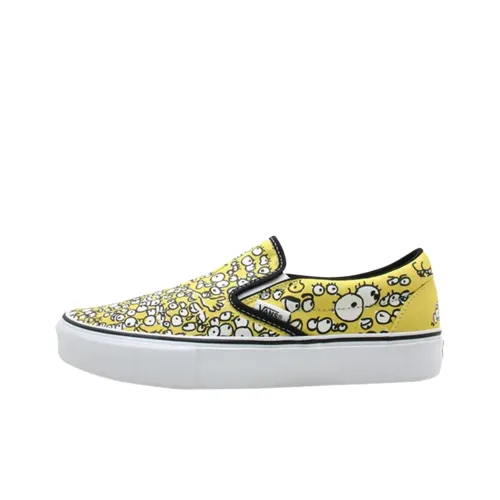 Vans Slip On Скейтборд Кроссовки Унисекс Желтые