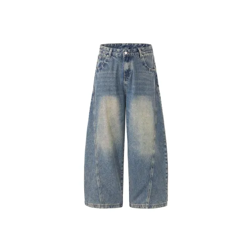 KRISTALIA Винтажные синие женские джинсы