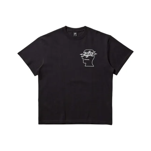 Мужская черная футболка Brain Dead co-brand