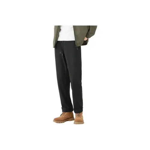 BUSINE; Черный шнур, мужской, повседневные штаны