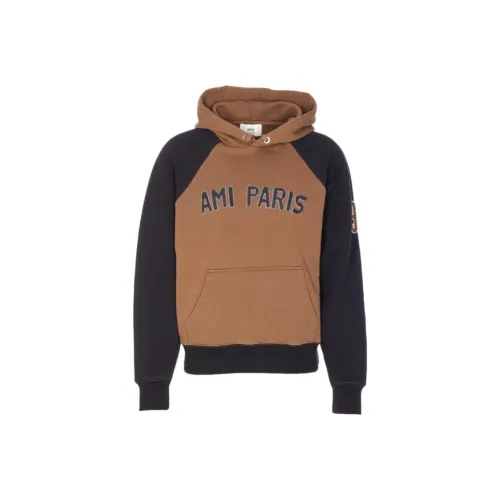 AMIPARIS Синий Коричневый Мужской Свитшот