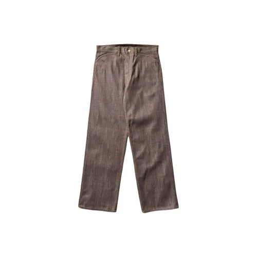 Brain Dead co-brand Коричневый Мужской Джинсы