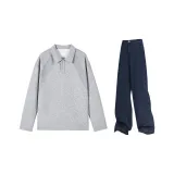 Повседневная спортивная одежда (Фотиния серый + бирюзовый)