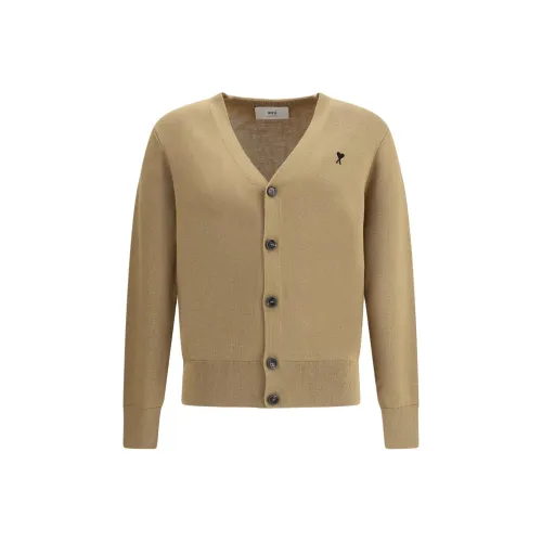 AMIPARIS Бежевый Коричневый Мужской Трикотаж