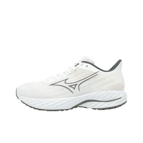 Mizuno WAVE INSPIRE 21 Дышащие Беговые Кроссовки Мужские Белые