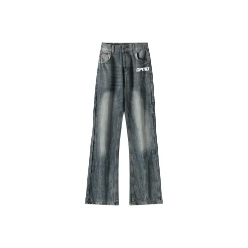 OPMO Синий Унисекс Джинсы