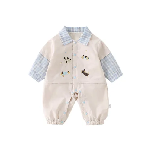 XiaoJinBu Экрю Детские комбинезоны / ползунки