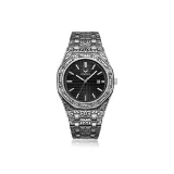 Черно-серебристый