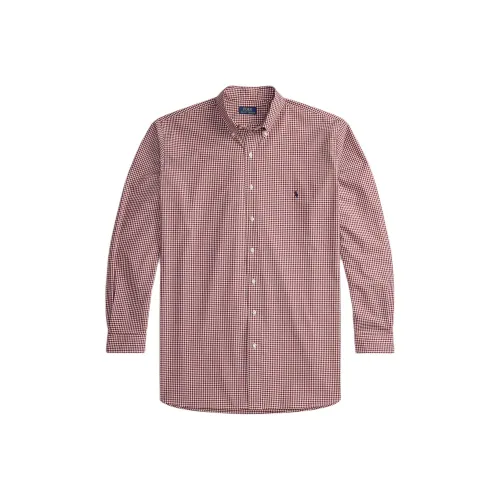 Polo Ralph Lauren Красный Белый Мужская Рубашка