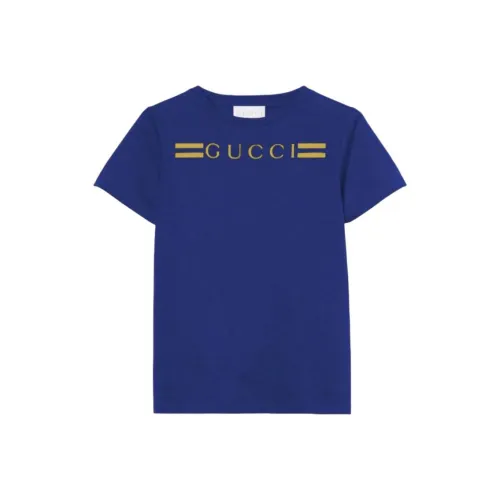 GUCCI Синие Детские Рубашки