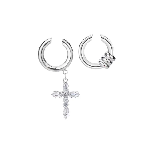 KMONADO Сплав Нижняя заколка Серьги On Unisex