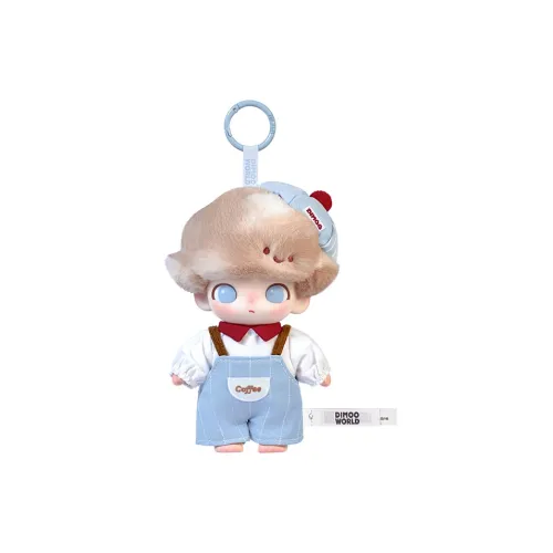 POP MART Dimoo Heartbeat Custom Collection Винил Плюшевый Модный Прозрачный Слепой Бокс с Карточкой