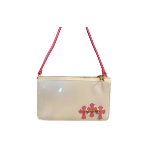 Chrome Hearts Лакированная кожа Сумка на плечо Сумка Сумка через плечо Женская Белая