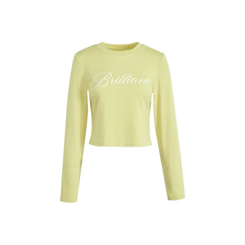 KUOSE Зеленые Женские T-рубашки