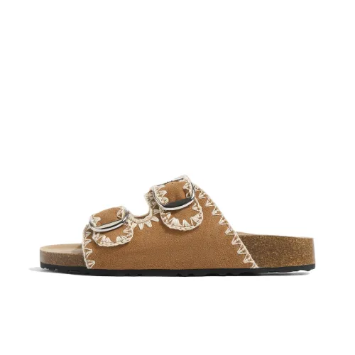 Lan Miao Слипоны Женские Светлый Каштановый