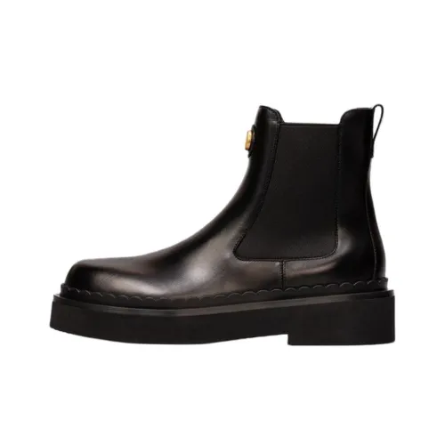 Valentino Vlogo Короткий Челси Женские Черный