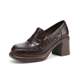 Коричневая кожа, подкладка