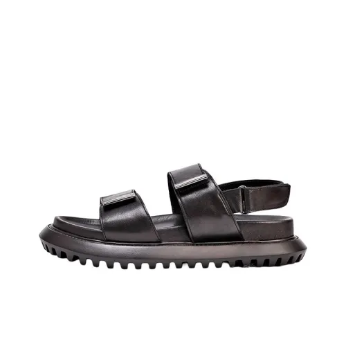 Brounvanm Пляжные сандалии Мужские Черные