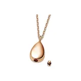 Кулон "Капля воды" из розового золота