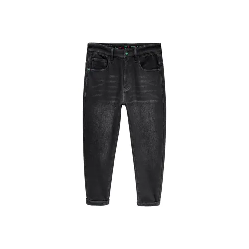 MH Черные Мужские Джинсы