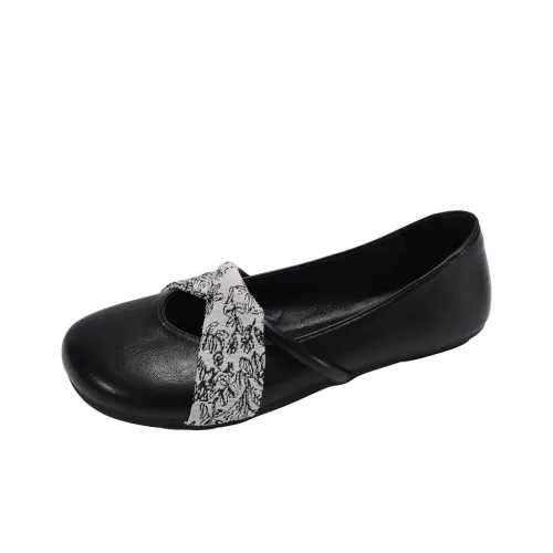 BINGO DUCK Универсальный Французский Мягкий Стиль Туфли Мэри Джейн Женские