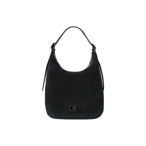 Kurt Geiger London Замшевая сумка-хобо сумка через плечо женская черная