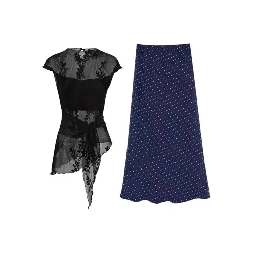 MARIE·COCO Топ+Юбка Женские Комплекты Юбка