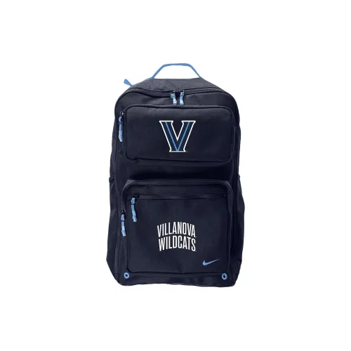 Nike Villanova Полиэстер Рюкзак Унисекс Черный и Синий