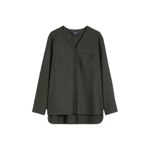 MaxMara Темно-зеленые женские свитеры