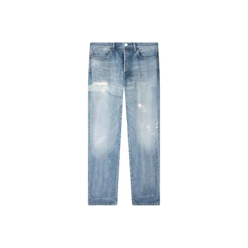 John Elliott Men's Blue Jeans Джон Эллиотт Мужские Синие Джинсы