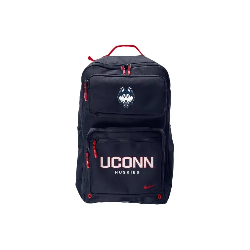 Nike Полиэстер Рюкзак Унисекс Темно-синий Красный