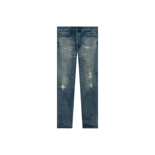 John Elliott Men's Blue Jeans Джон Эллиотт Мужские Синие Джинсы