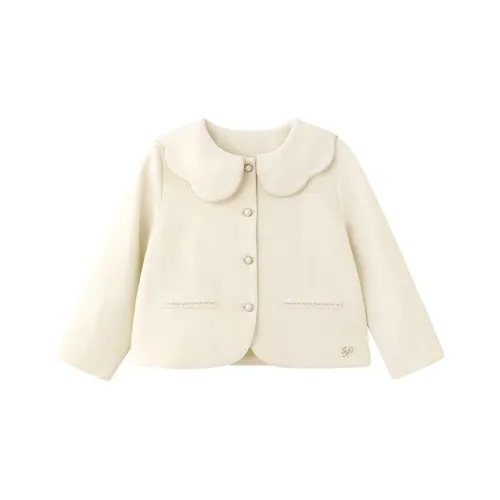 YeeHoO Кремовый Белый Унисекс Топы