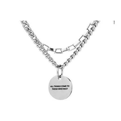 CENTURY Kindle Титановые стальные ожерелья унисекс