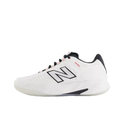 New Balance Свежий Foam X CT RALLY V2 Дышащий Поддерживающий и Легкий Низкий Топ Кроссовки для тенниса Унисекс Белый