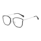 Серебристо-черная рамка