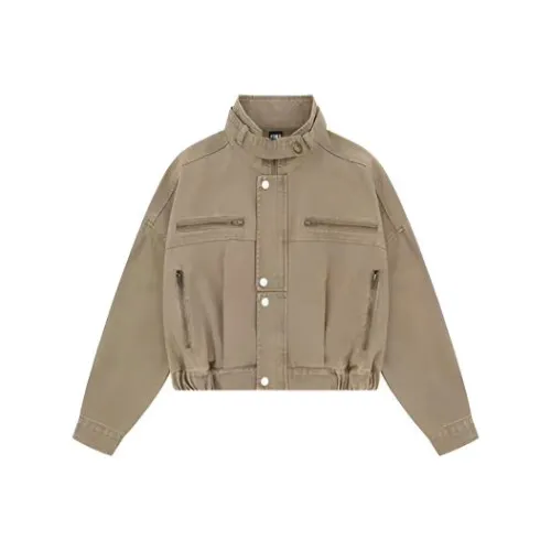 DANCANG Loose Fit Premium Feel Short Jacket Top Women's