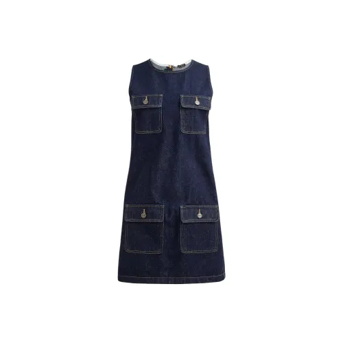 J.Crew Индиго Женские Платья без рукавов