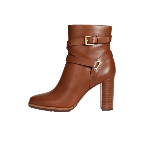 LAUREN RALPH LAUREN Collins Ботильоны 8,5 см Женские Коричневый