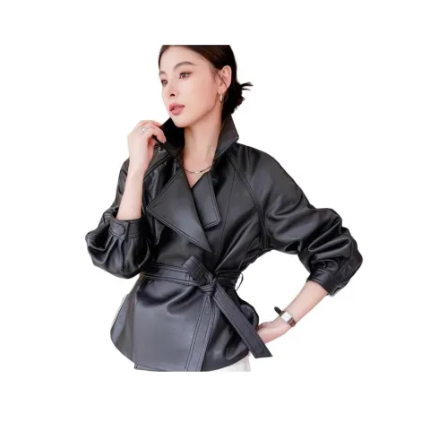 BILISISHANYANG Куртка из натуральной кожи женская