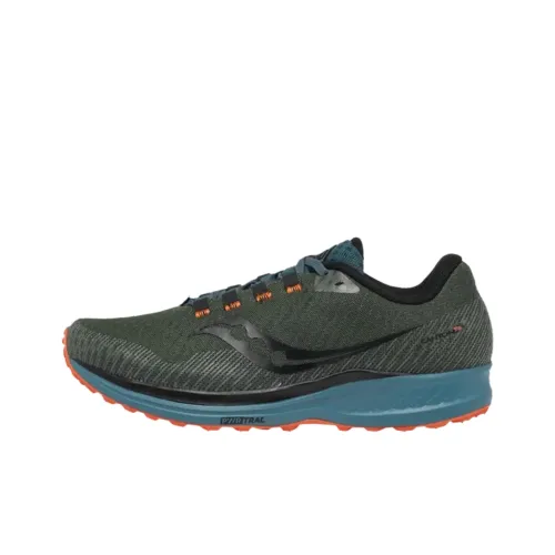 Saucony Canyon Беговые кроссовки Мужские Зеленые