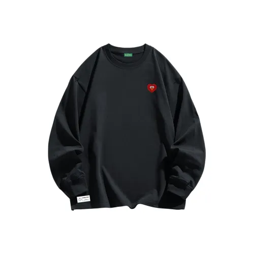 Улица Сезам Длинный рукав Т-рубашка Унисекс