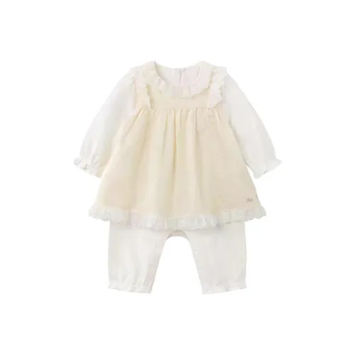 YeeHoO Light Feather Желтый Унисекс Комбинезоны / Ползунки