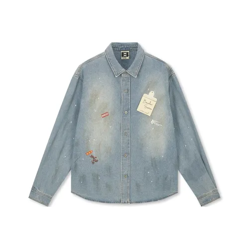 BONELESS Cut, Blue, Unisex Shirts